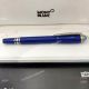 2021 New Mont blanc Starwalker Drak Blue Rollerball Pen - Blue Dome (3)_th.jpg